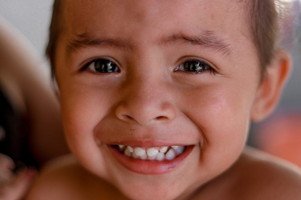 dents d'un bébé